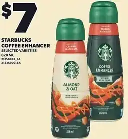 Loblaws Starbucks coffee enhancer offer