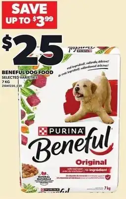 Loblaws Beneful dog food offer
