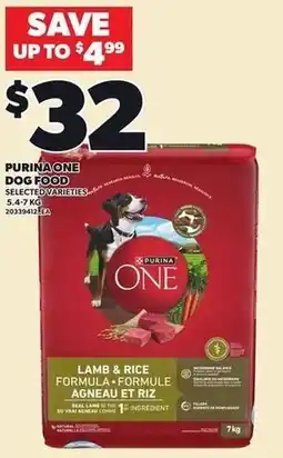 Loblaws Purina one dog food offer