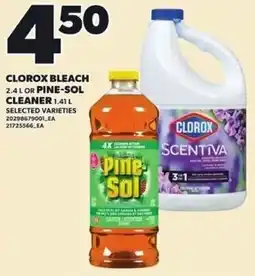 Loblaws Clorox bleach offer