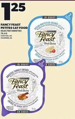 Loblaws Fancy feast petites cat food offer