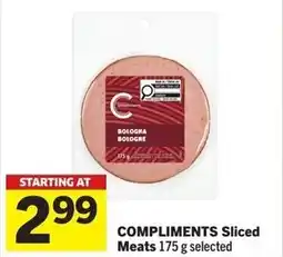 Foodland Compliments sliced meats offer