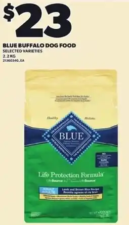 Loblaws Blue buffalo dog food offer