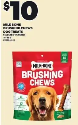 Loblaws Milk bone brushing chews dog treats offer