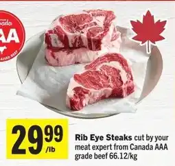 Foodland Rib Eye Steaks offer