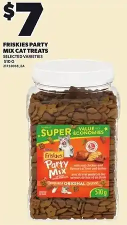 Loblaws Friskies party mix cat treats offer