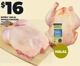 Loblaws Sufra halal whole chicken offer