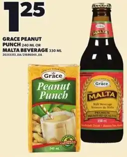 Loblaws Grace peanut punch offer
