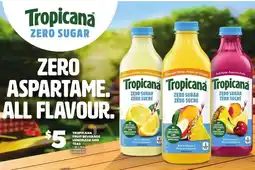 Loblaws Tropicana Fruit beverage lemonade and teas offer
