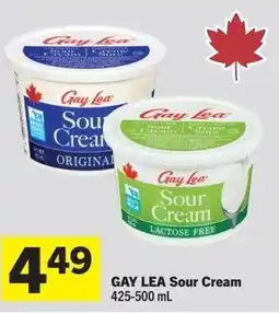 Foodland Gay lea sour cream offer