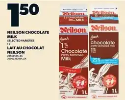 Loblaws Neilson chocolate milk lait au chocolat neilson offer