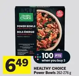 Foodland Healthy choice power bowls offer