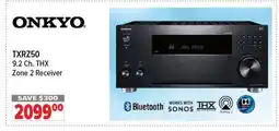 2001 Audio Video ONKYO TXRZ50 9.2 Ch. THX Zone 2 Receiver offer