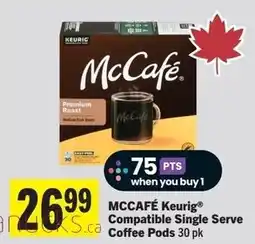 Foodland Mccafé keurig compatible single serve offer