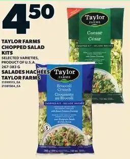 Loblaws Taylor farms chopped salad kits offer