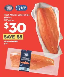 Longo's Fresh Atlantic Salmon Side Skinless offer