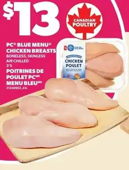 Loblaws Chicken breasts boneless, skinless offer
