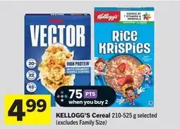 Foodland Kellogg's cereal offer