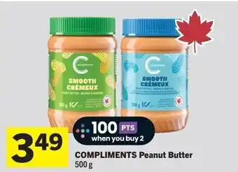 Foodland Compliments peanut butter offer