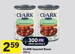 Foodland Clark gourmet beans offer