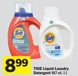 Foodland Tide liquid laundry detergent offer
