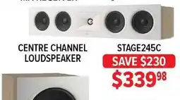 2001 Audio Video Centre channel loudspeaker offer