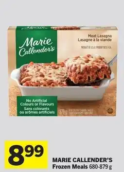 Foodland Marie callender's frozen meals offer