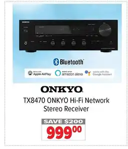 2001 Audio Video ONKYO TX8470 Hi-Fi Network Stereo Receiver offer