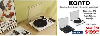 2001 Audio Video Bluetooth or RCA connection & an Audio-Technica cartridge offer