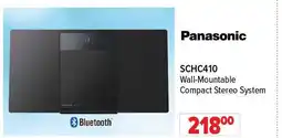 2001 Audio Video PANASONIC SCHC410 Wall-Mountable Compact Stereo System offer