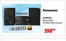 2001 Audio Video PANASONIC SCPMX90 Networkable 120 Watts Micro System offer
