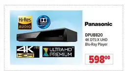 2001 Audio Video PANASONIC DPUB820 4K DTS:X UHD Blu-Ray Player offer