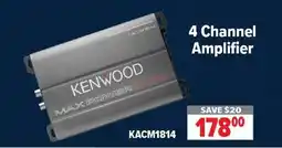 2001 Audio Video KENWOOD 4 Channel Amplifier offer