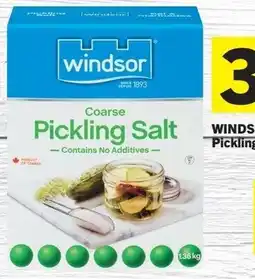 Foodland Windsor coarse pickling salt offer