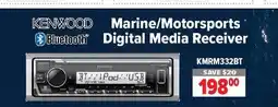2001 Audio Video KENWOOD Marine/Motorsports Digital Media Receiver offer