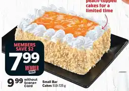Foodland Small Bar Cakes offer