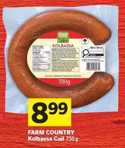 Foodland Farm country kolbassa coil offer
