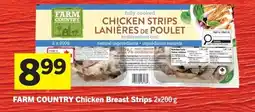 Foodland Farm country chicken breast strips offer