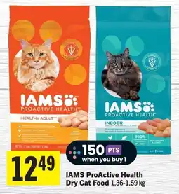 Foodland Iams proactive health dry cat food offer