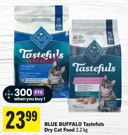 Foodland Blue buffalo tastefuls dry cat food offer