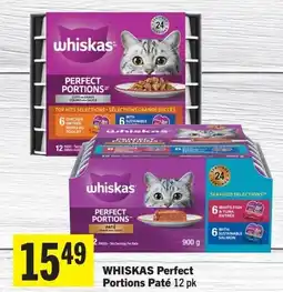 Foodland Whiskas perfect portions paté offer