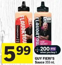 Foodland Guy fieri's sauce offer