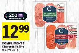 Foodland Compliments charcuterie trio offer