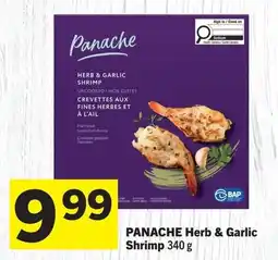 Foodland Panache herb & garlic shrimp offer