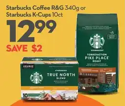 Longo's Starbucks Coffee R&G or Starbucks K-Cups 1Oct offer