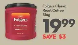 Longo's Folgers Classic Roast Coffee offer