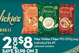 Longo's Miss Vickies Chips Individual offer
