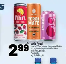 Metro Soda poppi offer