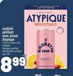 Metro Cocktail pétillant sans alcool atypique offer