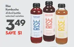 Longo's Rise Kombucha offer